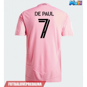 Lacne Muži Futbalové dres Inter Miami Rodrigo De Paul #7 2026-27 Krátky Rukáv - Domáci